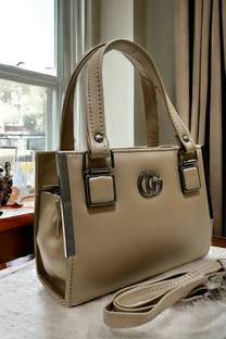 ALONZO Women Beige Handbag