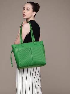 French Connection Women Green Shoulder Bag
