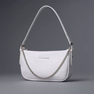 LINO PERROS Women White Shoulder Bag