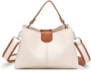 Heavens Hike Long Handle White Messenger Bag