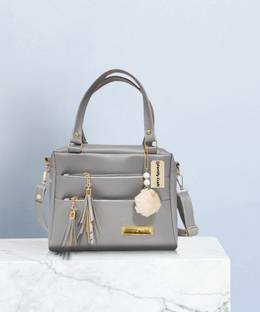 Fortify Craft Women Grey Hand-held Bag
