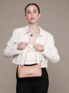 French Connection Women Pink Shoulder Bag