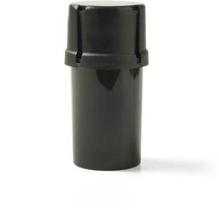 STRONG BONG Grind Tainer - Black | Smell-Proof Herb Storage Container with Built-In Grinder Hand Muller Grinder