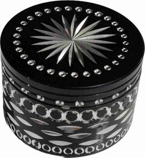 H K INTERNATIONL 50 MM BLACK COLUER WITH DIMAND CUT Hand Muller Grinder