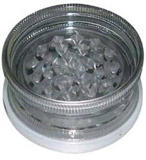 METIER White Cap Acrylic Grinder – 1 Pc Hand Muller Grinder