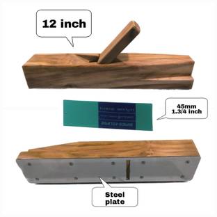 SAGWAN Sagvan steel plate 12 WOOD Hand Plane