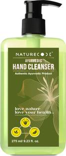 Nature Code Ayurvedic Hand Cleanser With Aloe Vera , Tulsi , Lemon, & Neem Hand Sanitizer Bottle