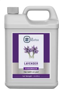 EATAS Lavender Handwash Liquid Soap ,Handwash Refill Pack - 5 Liter (5 L) Hand Wash Can