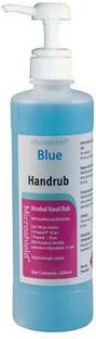 Microshield Blue Hand Rub Bottle