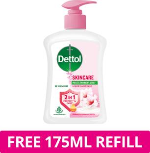 Dettol Skin Care PH Balanced Hand Wash Pump + Refill