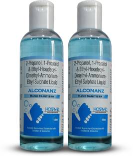 ALCONANZ Handrub Liquid 100 Ml Hand Sanitizer Bottle