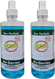 Dev Liquid Hand sanitizer, Alcohol Based  500ml Bottle PO2, Sanitizer Hand Sanitizer Bottle + Refill