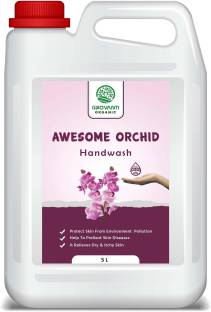 GROVANTI ORGANIC Liquid Handwash Refill ,Kill Germs, Moisturizing and Soft Skin- Awasome Orchid Hand W...