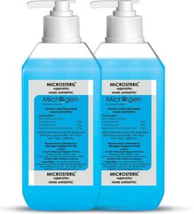 Microgen Microsteril each 500 ml pack of 2 Hand Rub Pump Dispenser