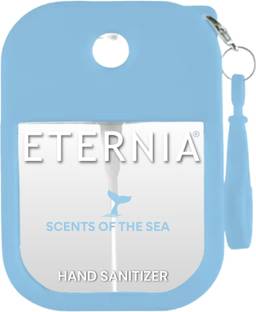 ETERNIA Pocket Spray  Instant Refreshing Gel for Hands- Scents of the Sea Hand Sanitizer Spray Bottle