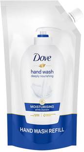 DOVE Nourishing Liquid Hand Wash - For Soft Moisturised Skin, Washes Away Germs Hand Wash Refill Pouch