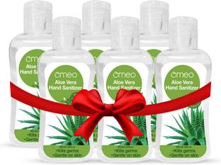 Omeo Aloe Vera 70% Alcohol Based Instant  | Germs Protection Kills 99.9 Germs Hand Sanitizer Bottle