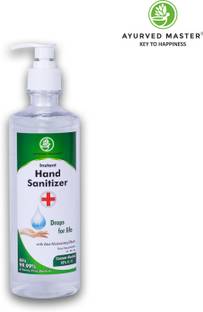 AYURVED MASTER Alcohol Based Instant  GEL, Small Pocket Size,Bottle,78% alcohol, Kills 99.95% Germs,500 ML Hand Sanitizer Bottle