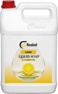 EROSKET Lemon Handwash | Kills 99% Germs | Refreshing Citrus Scent | Ideal for Daily Use Hand Wash Bottle