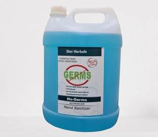 Dev Alcohol-based original hand sanitizer Liquid 5L Can PO1 for home, Office use Hand Sanitizer Can