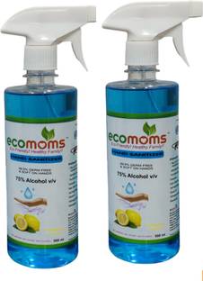 ecomoms  Liquid Hand Sanitizer Spray Bottle