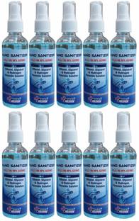 Nanz Comfort WHO Approved  Kills 99.99% Germs Hand Sanitizer Pump Dispenser