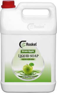 EROSKET Green Apple Handwash | Germ Protection + Odor Control | For Home & Office Use Hand Wash Bottle