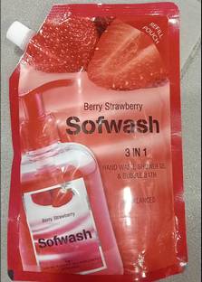 Modicare SOFWASH LIQUID HAND WASH Refill pouch (500ml)(PC4001)-pack 1 Hand Wash Refill Pouch