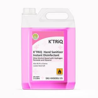 K'TRiQ Instant Disinfectant | WHO Recommended |FDA Approved | 80% Alcohol Hand Sanitizer Can