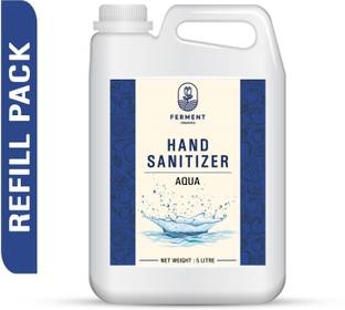 FERMENT ORGANICS Disinfectant  80% Alcohol NonStick with Aqua Fragrance Hand Sanitizer Can