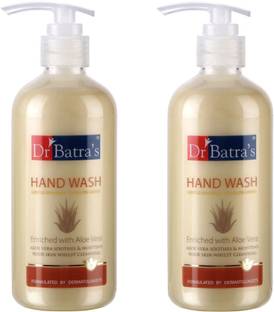 Dr Batra's Aloe Vera Hand Wash (Pack of 2) Hand Wash Bottle