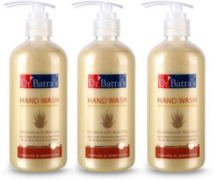 Dr Batra's Aloe Vera pack of 3 Hand Wash Bottle