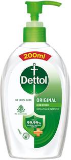 Dettol Instant , Original Hand Sanitizer Pump Dispenser