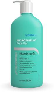 Microshield Pure Gel - Disinfectant Handrub Gel 500ml (Pack Of 1) Hand Rub Bottle