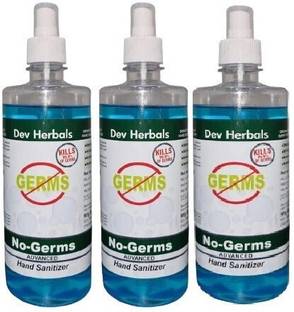 Dev Herbals  500ml 2 pack Hand Sanitizer Spray Bottle