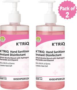 K'TRiQ Sanitizer|  Spray|Sanitizer 1 Liters|Sanitizer spray for daily use Hand Sanitizer Bottle