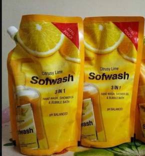 Modicare SOFWASH HAND WASH Refill pouch (500ml each)(PC4002)-pack 2 Hand Wash Refill Pouch