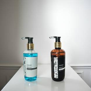 IVIE Premium Bhemseni Camphor & Oud Liquid Handwash | For Soft, Moisturizer Hand, Real Fragrance, Non-Drying, Hydrating & Soothing Skin Handwash | Pack of 2 (250ml Each) | Better Germ Protection Hand Wash Bottle + Dispenser