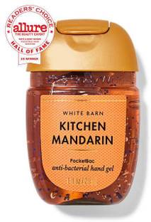 BATH & BODY WORKS KITCHEN MANDARIN HAND GEL Hand Sanitizer Bottle