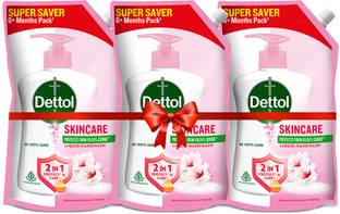 Dettol Liquid Handwash Refill Pouch - Skincare Moisturizing Hand Wash Pouch