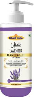 Utkrisht Khadi Lavender Hand Wash Infused with Pure Lavender Oil| Germ Protection Hand Wash Bottle