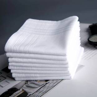 Liptick The handkerchiefs are made from high-quality ["White"] Handkerchief