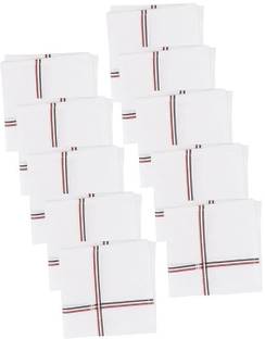 Fashionon Printed Handkerchief ["White"] Handkerchief