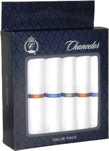 CHANCELLOR chan-360 ["White"] Handkerchief