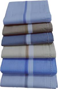 ARTCCOT Men's Cotton Handkerchief | 39 x 39 cms | Classic Collection ["Exotic Multicolor"] Handkerchief