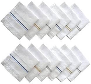 यज फैशन Premium Striped Handkerchief for Men रूमाल
