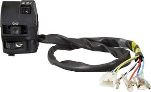 UNO MINDA Handle Bar Switch (Left Side) with Kick Start For Hero Splender Plus (Feb'17) Handle Bar