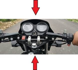 ENEMYT MOXI HANDLE BLACK HERO SPLENDOR Handle Bar