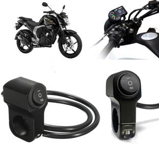 AUTO PEARL Aluminum Alloy Motorcycle Handlebar Headlight Switch 12V for FZ S FI (V 2.0) Clip-on Handle Bar