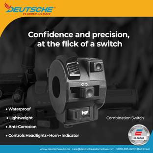 deutsche Combination Switch Handle bar Switch for TVS XL Super HD (LH) Handle Bar